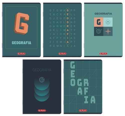 Zeszyt A5/60K kratka Geografia (10szt) HERLITZ