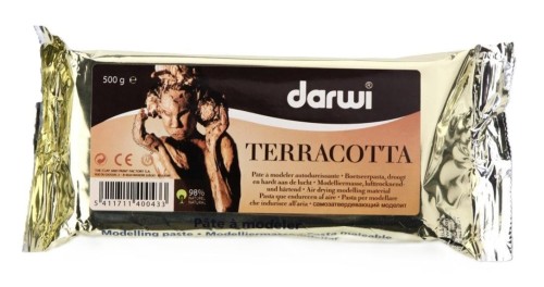 Masa plastyczna Terracotta 500g, Darwi