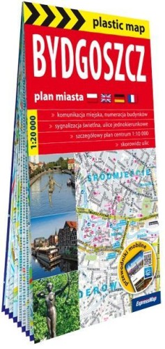 Plastic map Bydgoszcz 1: 20 000, praca zbiorowa