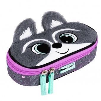 Piórnik saszetka z klapką Racoon, ST-MAJEWSKI