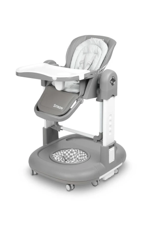 Krzesełko do karmienia Sitron grey, Caretero