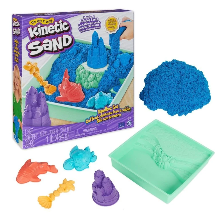 Kinetic Sand - zestaw piaskownica, Spin Master
