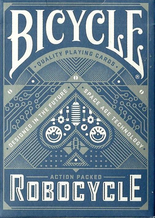 Karty Robocycle granatowe BICYCLE, Quint