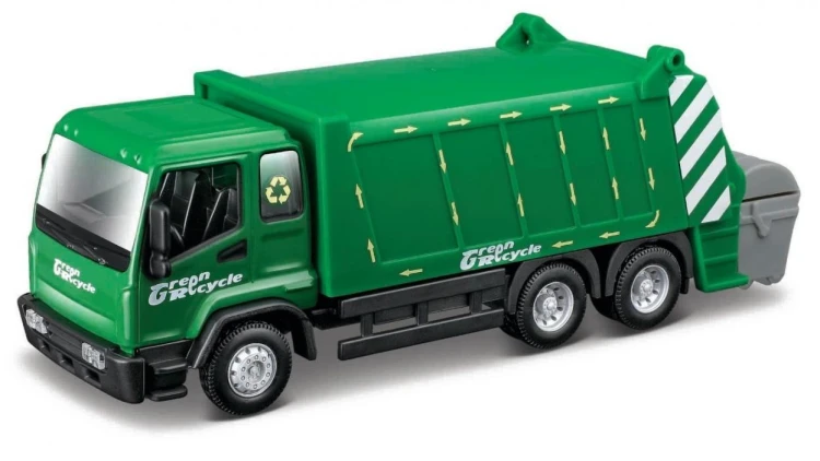 Municipal Vehicles Garbage Truck, BBurago