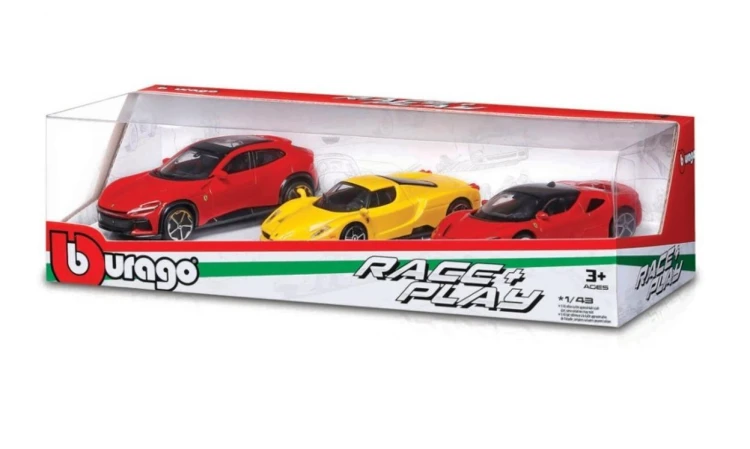 Ferrari R&P 3-Pk Horizontal 1:43
