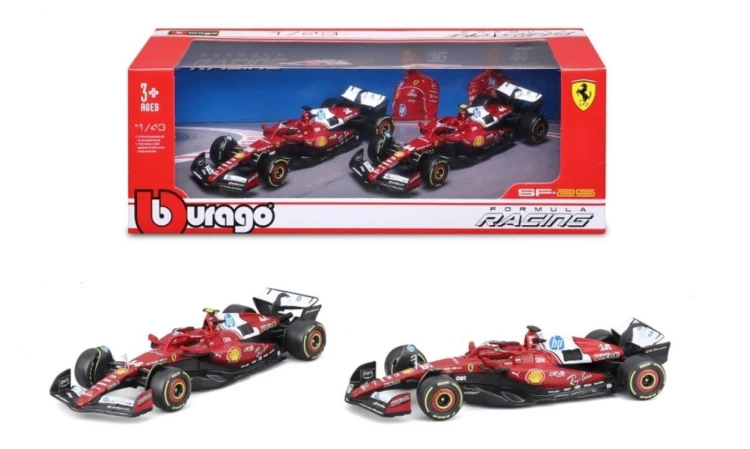 Ferrari Formula (Without Helme Plastic Stand 1:43