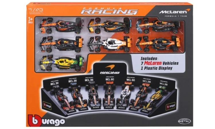 Formula 7-Pk Without Helmet With Stand) 1:43