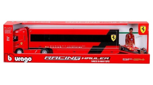 Iveco S Way Cab W/Trailer + 1 Ferrari 1:43
