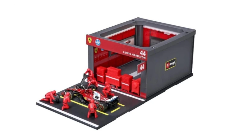 Ferrari Formula Pit Pass (Without Helmet) 1:43
