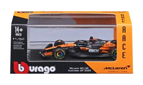 F1 McLaren MCL39 #81 Oscar Piastri 1:64, BBurago
