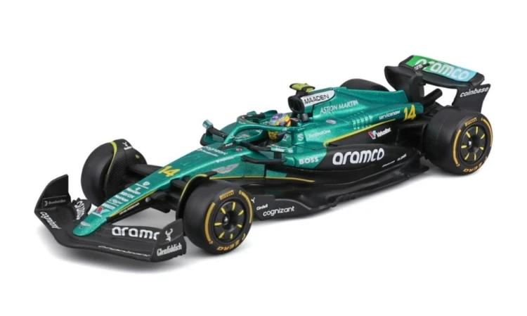 Aston Martin Amr25 (With Helmet) 1:43, BBurago