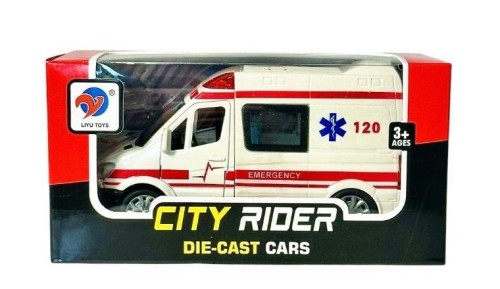 Pojazd ambulans ze światłem i dźwiękiem, SWEDE