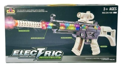Karabin na baterie ze światłem i dźwiękiem, SWEDE