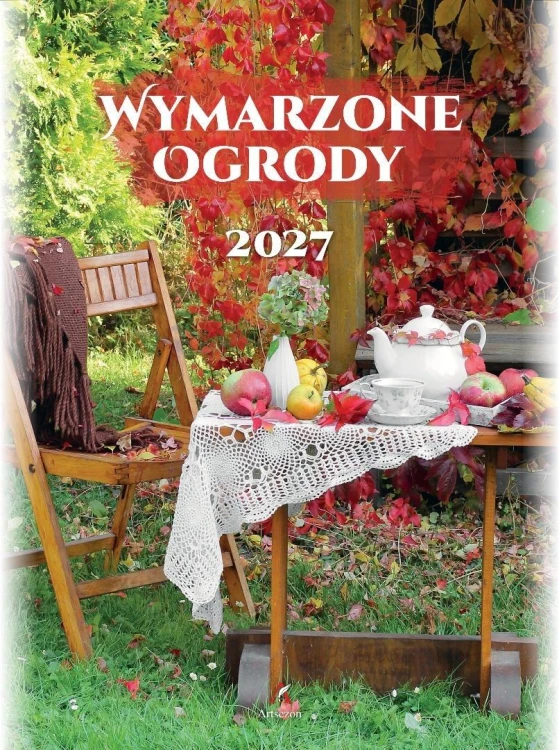 Kalendarz 2027 wieloplanszowy B4 Wymarzone ogrody