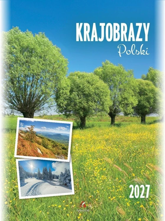 Kalendarz 2027 wieloplanszowy B4 Krajobrazy Polski