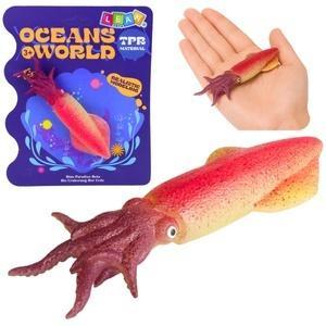 Kałamarnica gumowa rozciągliwa 14cm, Leantoys