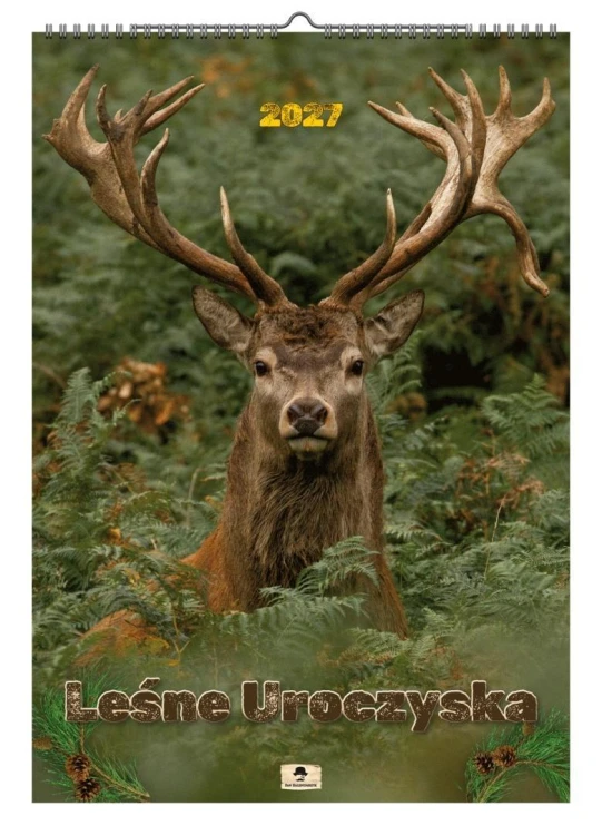 Kalendarz 2027 A2 ścienny leśne uroczyska