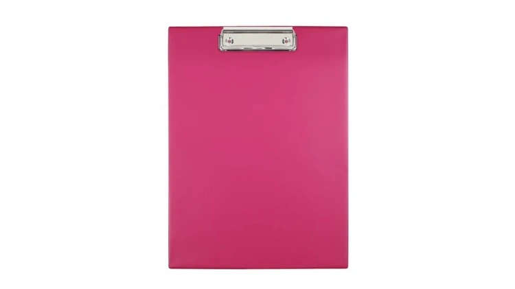 Klip A4 deska pink, Biurfol