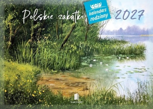 Kalendarz 2027 rodzinny Polskie zakątki