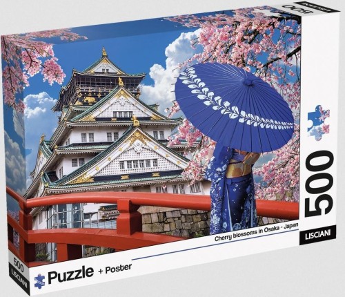 Puzzle 500 Adults Japonia, Lisciani
