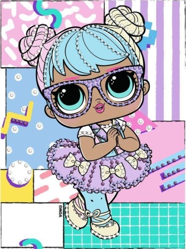 Diamentowa mozaika - LOL Surprise! Bon Bon 15x20cm