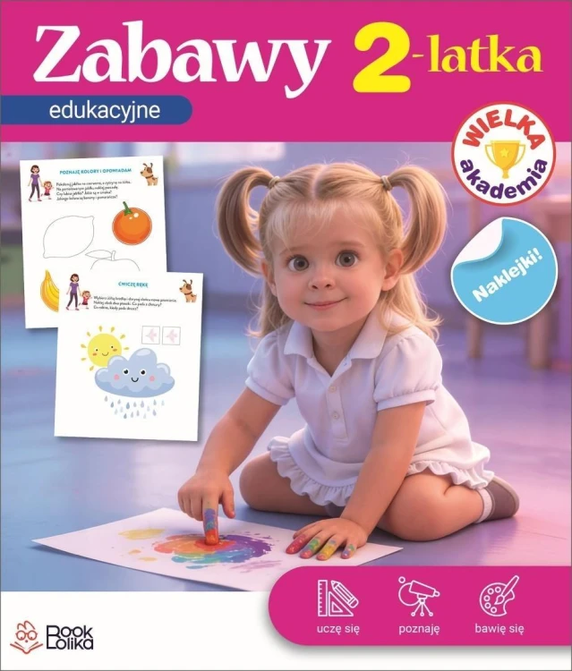 Wielka Akademia. Zabawy edukacyjne 2latka