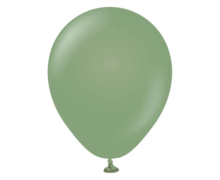 Balony retro eukaliptusowe 13cm 100szt