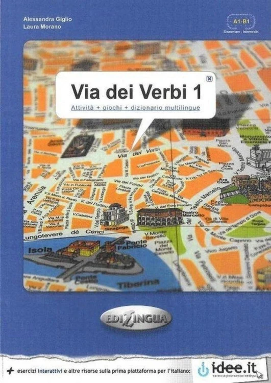Via dei verbi 1 książka z kluczem odpowiedzi