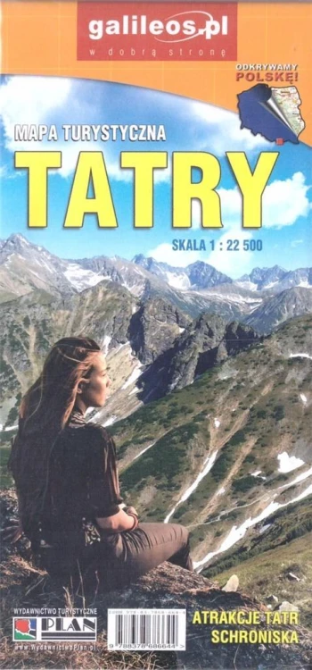 Mapa - Tatry 2021, praca zbiorowa