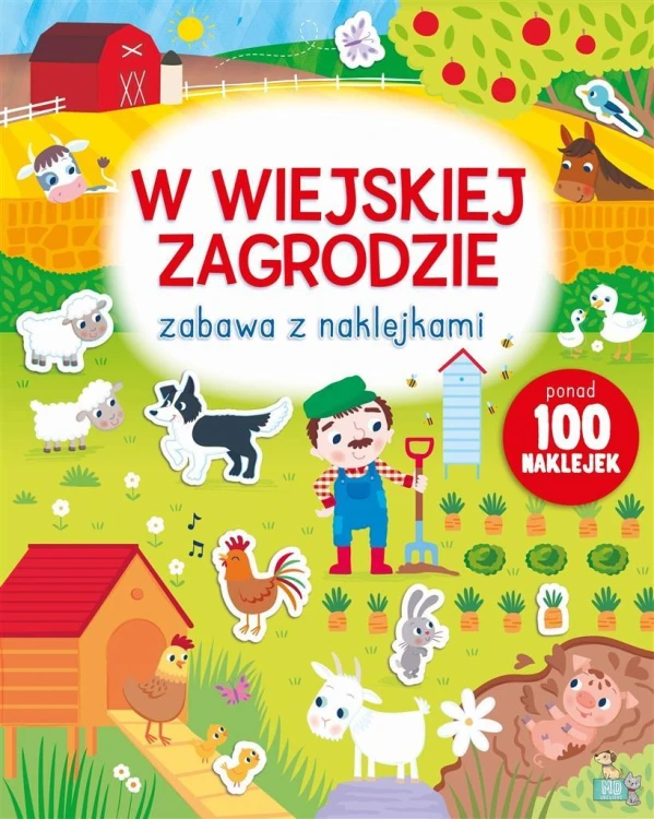 Zabawa z naklejkami. W wiejskiej zagrodzie