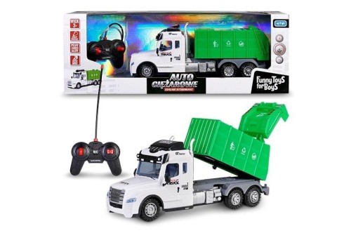 Auto ciężarowe śmieciarka R/C Toys for Boys, Artyk