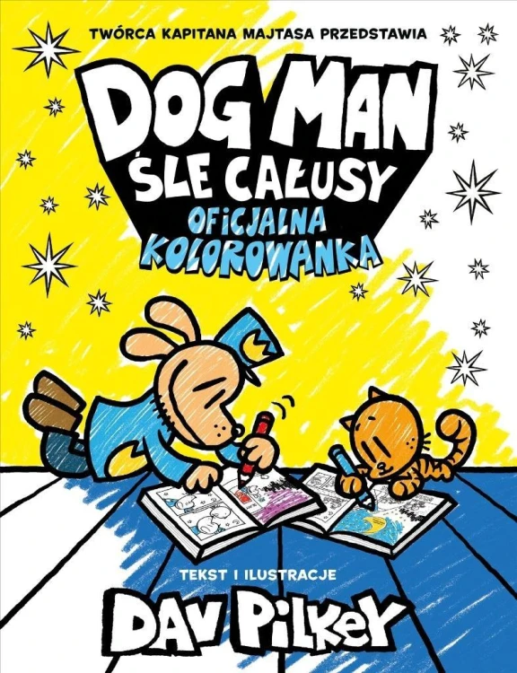 Dogman śle całusy. Oficjalna kolorowanka