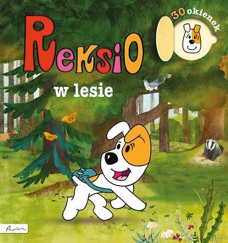 Reksio w lesie. Książka z okienkami, Maria Szarf