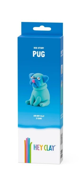 Hej Clay - Pies Mops, TM Toys