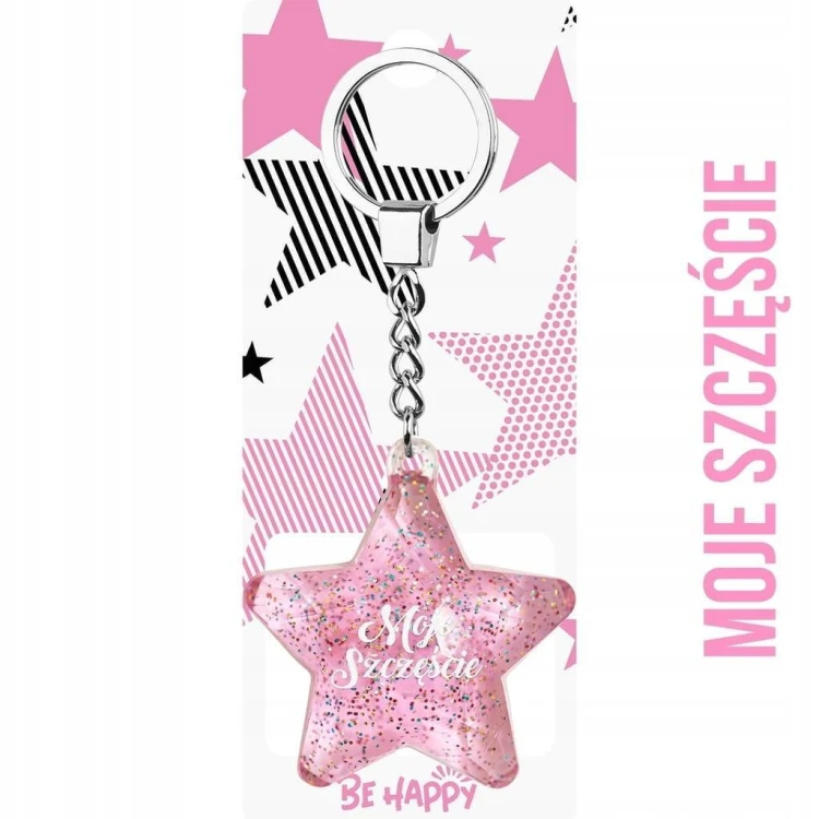 Brelok gwiazdka Moje Szczęście, Be-Happy Gifts