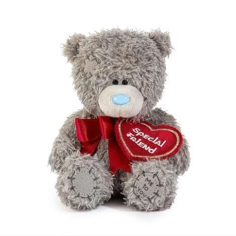 Miś - Special friend z kokardą i zawieszką 11cm