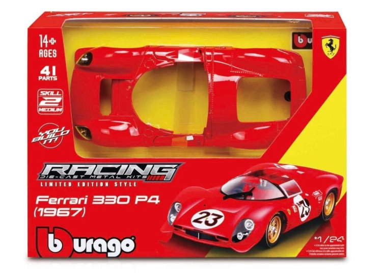 Ferrari Racing Model Kit Without Plastic Stand