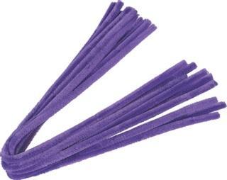 Drucik oplatany 50cm fioletowy 10szt
