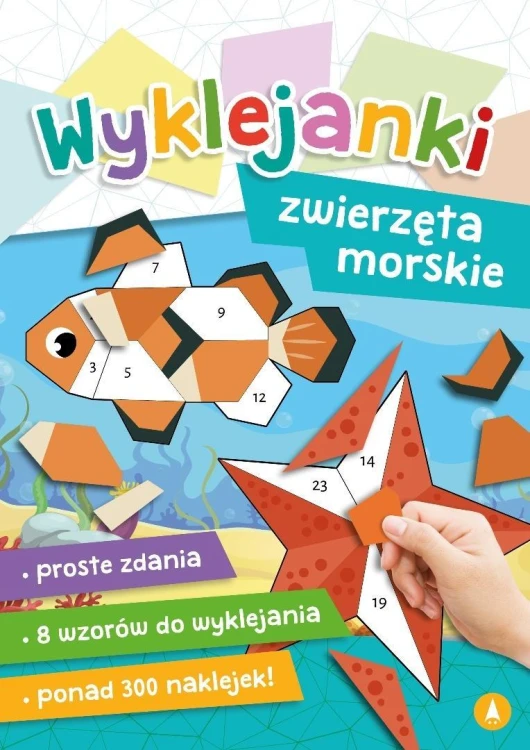 Wyklejanki. Zwierzęta morskie, praca zbiorowa
