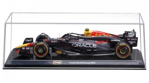 Formula With Helmet&Plastic Stand Oracle Red Bull