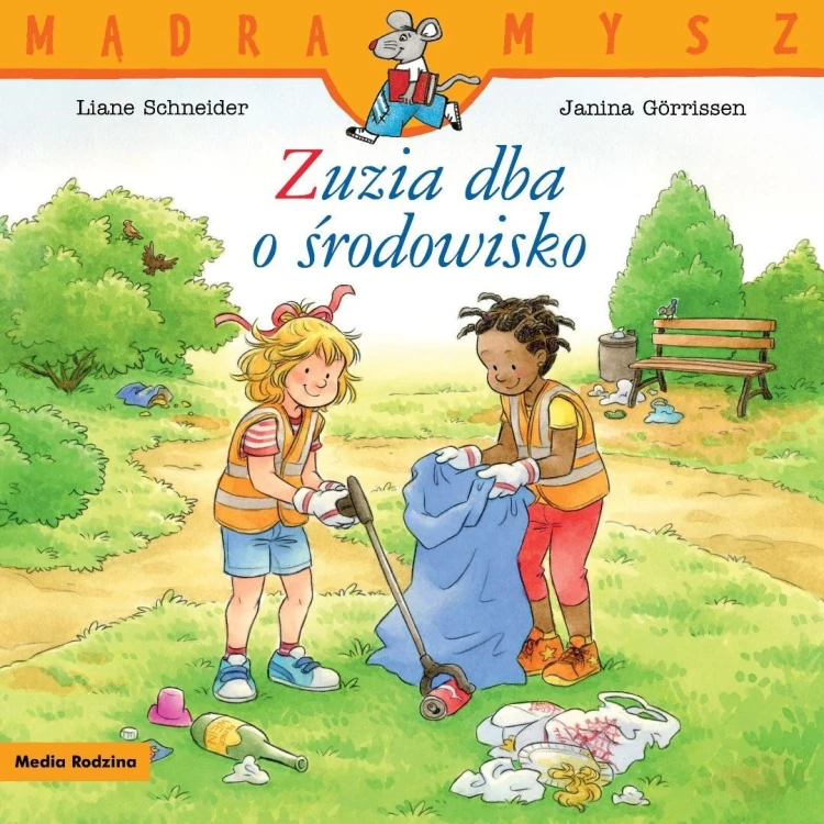 Mądra mysz. Zuzia dba o środowisko