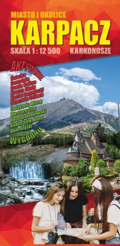 Karpacz. Miasto i okolice - mapa turystyczna