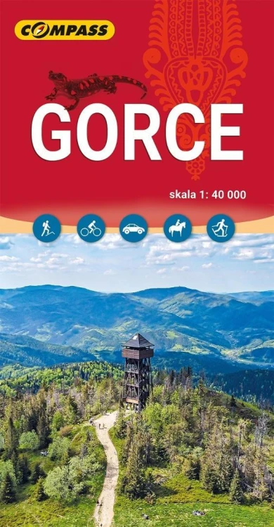 Mapa - Gorce 1:40 000, praca zbiorowa