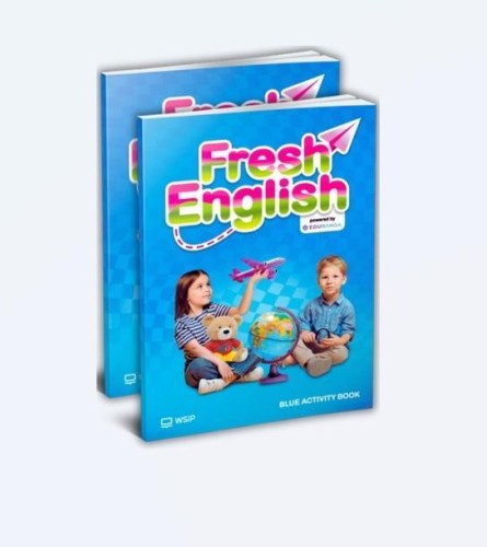 Fresh English. Blue AB + My Places, praca zbiorowa