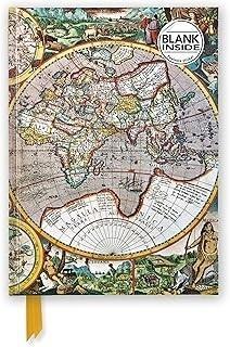 Notatnik A5 gładki TW Antyczna mapa Świata
