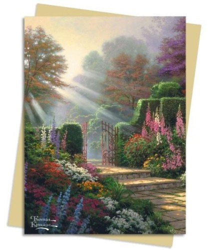 Karnet B6 Ogród Thomas Kinkade