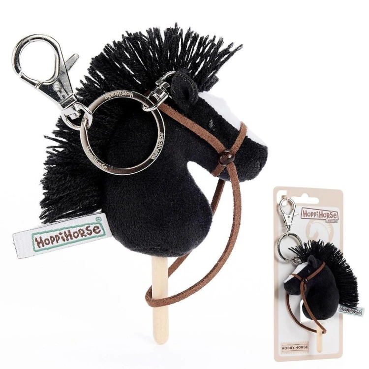 Brelok Hobby Horse czarny 12cm, Snibbs