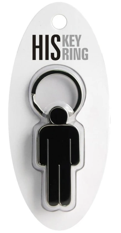 His KEYRING - brelok do kluczy mężczyzna, IF