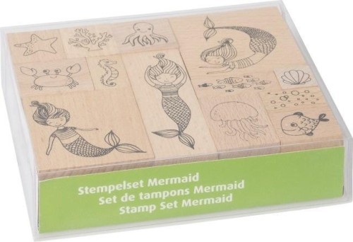 Zestaw stempli 10szt Syreny, Dekor-Art-Serwis