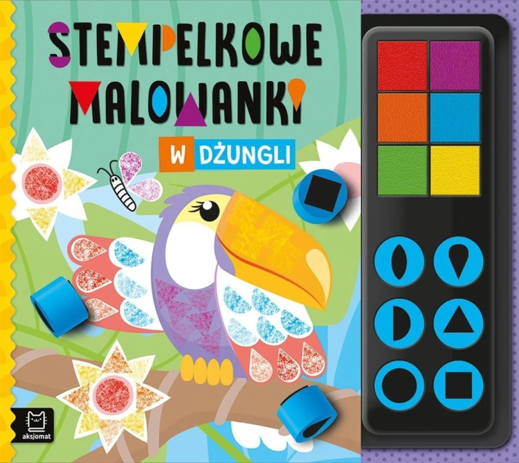 Stempelkowe malowanki. W dżungli, Agata Kaczyńska